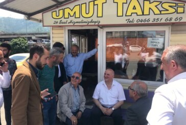 BAYRAKTUTAN VE EMİRALİOĞLU’NA HOPA’DA SEVGİ SELİ