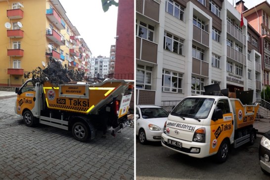 Başkan Hekimoğlu: “Daha Güzel Ve Daha Temiz Bir Arhavi İçin Çalışıyoruz” Çöp Taksi 7 Gün 24 Saat Hizmet Vermeye Devam Ediyor