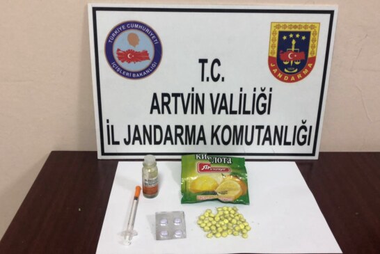 ARTVİN’DE JANDARMADAN UYUŞTURUCU OPERASYONU