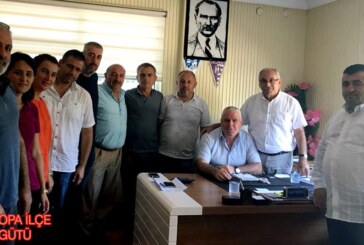 CHP Hopa İlçe Yönetim Kurulu Başkanı İskender Bir Dizi Ziyarette Bulundu