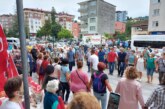 ARDEŞEN’DE DENİZ KAFESLİ BALIK ÇİFTLİĞİ ÇED TOPLANTISI HORONLA PROTESTO EDİLDİ